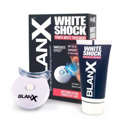 Blanx Отбеливающий уход + световой активаторр, Whith Shock Treatment + Led Bite, 50 мл