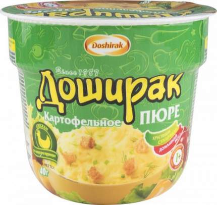 Пюре картофельное Doshirak со вкусом курицы 40 г