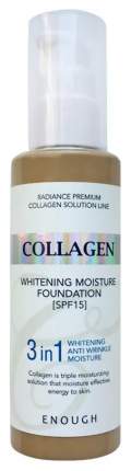Тональный крем Enough Collagen Whitening Moisture Foundation SPF15 3 in 1 21 100 мл
