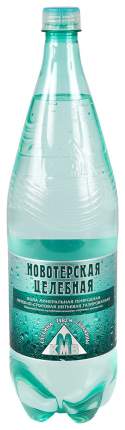 Вода минеральная Новотерская целебная питьевая лечебно-столовая газированная пластик 1.5 л