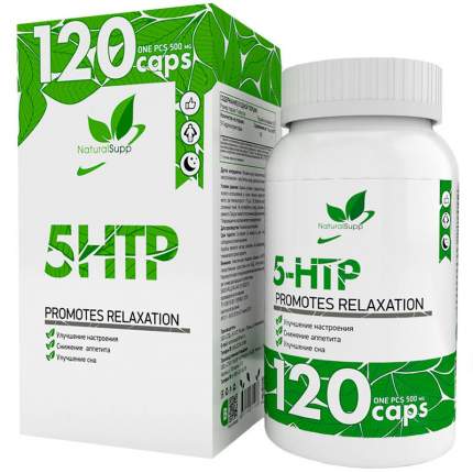 Антиоксидант 5-HTP NaturalSupp 5-гидрокситриптофан 100 мг капсулы 120 шт.