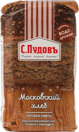 Смесь для выпечки С.Пудовъ московский хлеб 500 г
