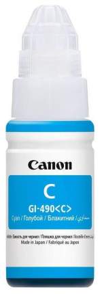 Картридж для струйного принтера Canon GI-490 C голубой, оригинал