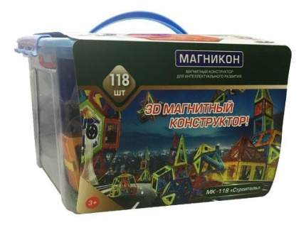Конструктор магнитный Магникон Строитель