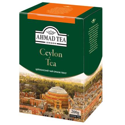 Чай черный Ahmad Tea ceylon оранж пеко 200 г