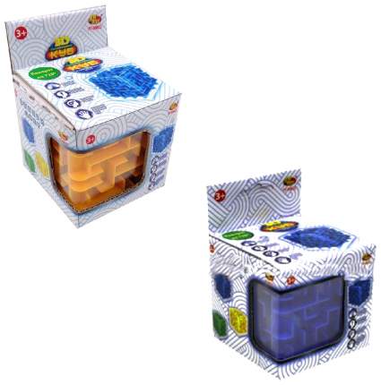 Куб головоломка 3D Abtoys 3 цвета зеленый желтый синий