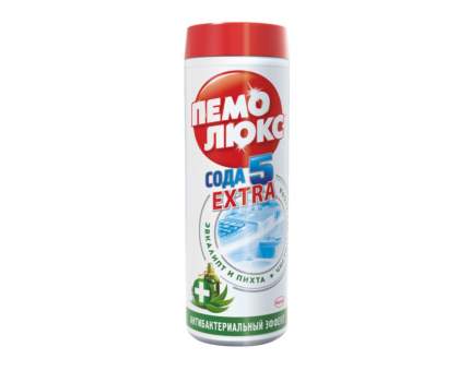 Чистящий порошок Pemolux сода 5 extra с антибактериальным эффектом эвкалипт и пихта 480 г