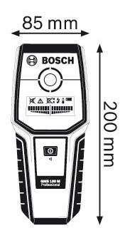 Детекторы металла проводки Bosch GMS 100 M Prof 601081100