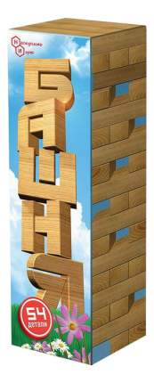 Конструктор деревянный Бэмби Башня 54 детали