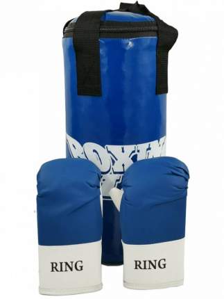 Набор боксерский RealSport ЮНИОР мешок 45 см, перчатки тренировочные