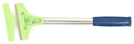 Скребок, фиксированное лезвие 100мм, металлич, обрезиненная ручка, 250мм // СИБРТЕХ