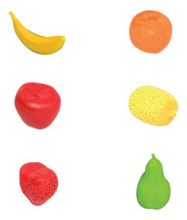 Набор НОРДПЛАСТ фрукты 6 предметов в сетке