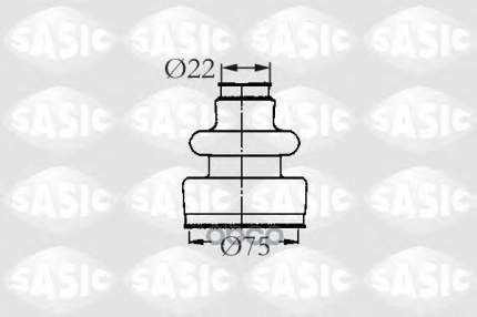 Sas2933593_к-Кт Пыльника Шруса Внутреннего! Citroen Bx/Xantia/Xm/Zx All 82-00 Sasic арт.   ...