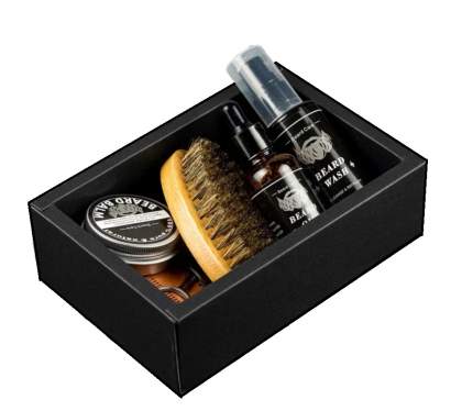 набор мужских средств по уходу на полке