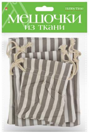 Подарочные мешочки из ткани, набор №31, 3 штуки, 3 размера