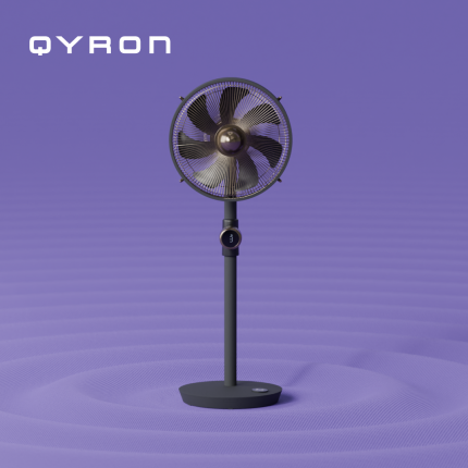 Вентилятор напольный QYRON FS901 черный