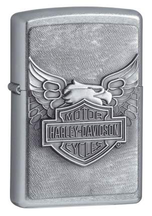Бензиновая зажигалка Zippo Harley Davidson Iron Eagle Emblem 20230 Street Chrome