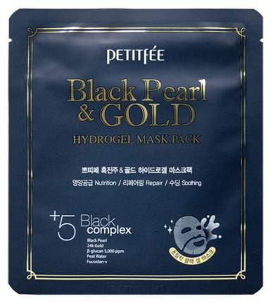 Маска для лица Petitfee Black Pearl & Gold Hydrogel Mask Pack 32 г