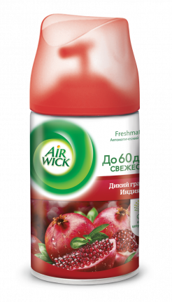 Сменный аэрозоль Air Wick дикий гранат Индия 250 мл