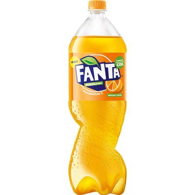 Напиток газированный Fanta апельсин пластик 2 л