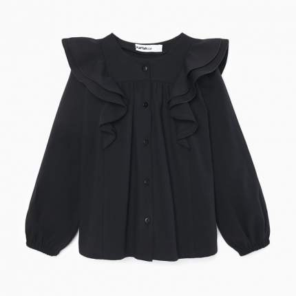 Тип: рубашка детская, Цвет производителя: черный, Цвет: черный, Материал верха:   ...