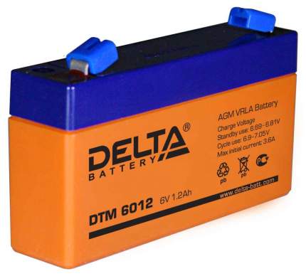 Аккумулятор для ИБП Delta DTM 6012