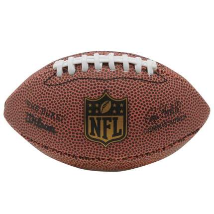 Мяч для американского футбола Wilson NFL Mini сувенирный 0, коричневый