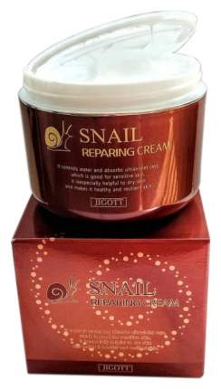 Крем для лица Jigott Snail Reparing Cream