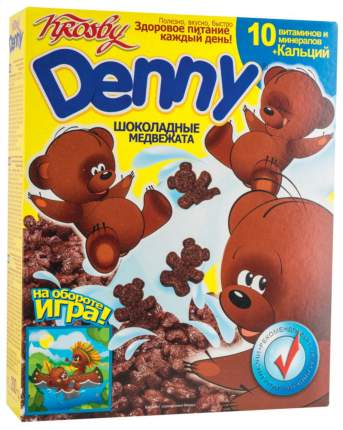 Готовый завтрак Denny Krosby шоколадные медвежата 200 г