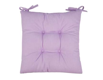 Подушка на стул на сидушку Guten Morgen Violet 40х40 см, фиолетовый 1 шт