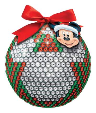 Новогодний ёлочный шар Микки Маус с пайетками Disney