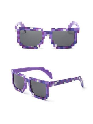 Очки детские Pixel Crew пиксельные фиолетовые