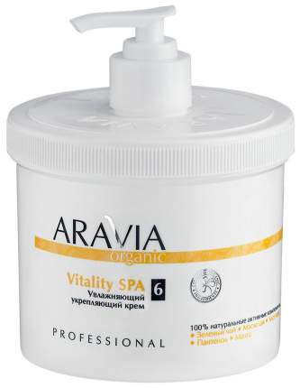 Крем для тела Aravia Professional Увлажняющий укрепляющий Vitality SPA 550 мл