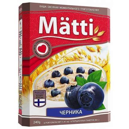 Каша matti черника