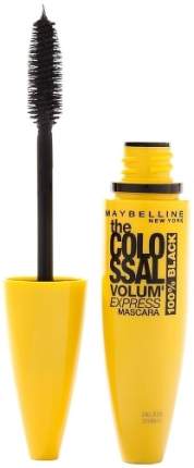 Тушь для ресниц MAYBELLINE Volume Express. Colossal, 100% черная
