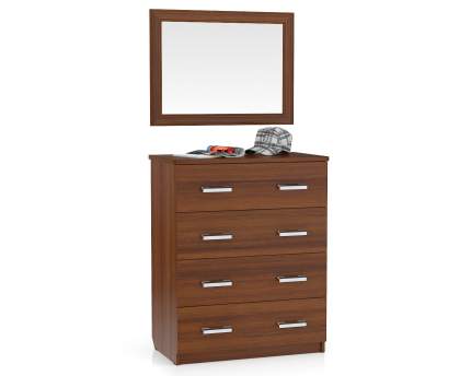 Комод с зеркалом Мебельный Двор К-1 82х44х180 см,   ...