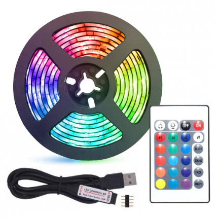Светодиодная RGB лента 2 метра QVATRA 100136