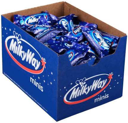 Батончики Milky Way minis, шоколадные, 1 кг