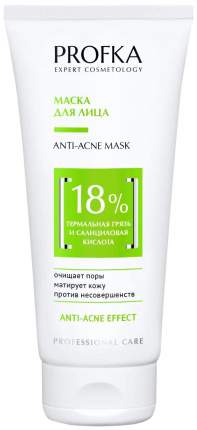 Маска для лица PROFKA Anti-Acne с термальной грязью и салициловой кислотой 175 мл