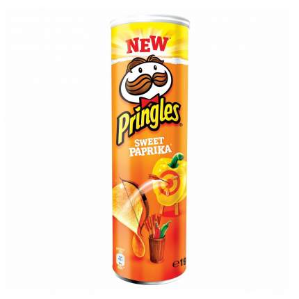 Картофельные чипсы Pringles со вкусом паприки 165 г