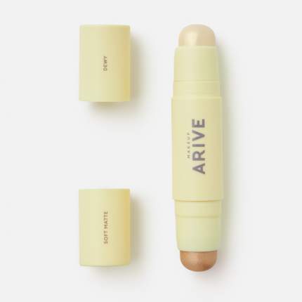 Стик-хайлайтер Arive Makeup Duo Highlighter Stick Soft Matte & Dewy №03 Golden 10,8 г