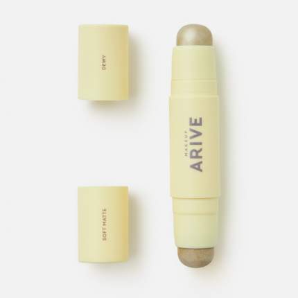 Стик-хайлайтер Arive Makeup Duo Highlighter Stick Soft Matte & Dewy №05 Platinum 10,8 г