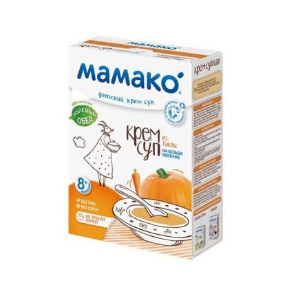 Крем-суп MAMAKO® из тыквы быстрорастворимый на козьем молоке для детей с 8 м.,уп.14 шт.