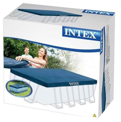 Тент для бассейна Intex Rectangular Frame 28037 409 х 204 см