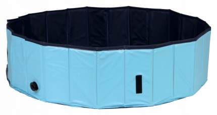 Бассейн для собак TRIXIE Dog Pool, сине-голубой, 160х160х30 см