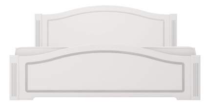 Кровать двуспальная Ижмебель 5 160х200 см, белый
