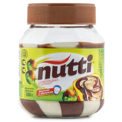 Паста Nutti шоколадно-молочная 700 г