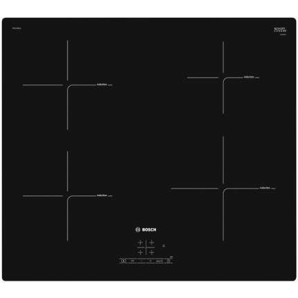 Встраиваемая варочная панель индукционная Bosch PIE611BB1E Black