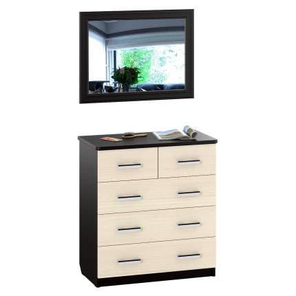 Комод с зеркалом Мебельный Двор К-5 82х43х180 см,   ...
