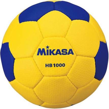 Мяч гандбольный Mikasa HB1000, 1, желтый/синий